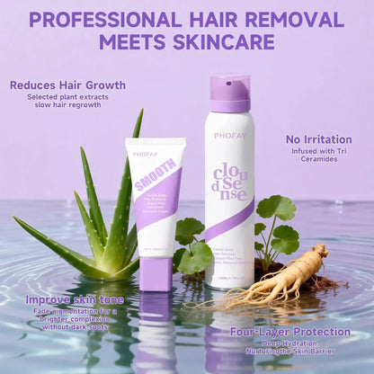 Smooth Skin in 4 Minutes: GentleHair Removal Cream
