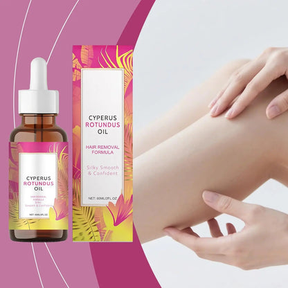 Caramela Beauty CyperusRotundus Oil for Natural HairReduction - 60ml/2oz