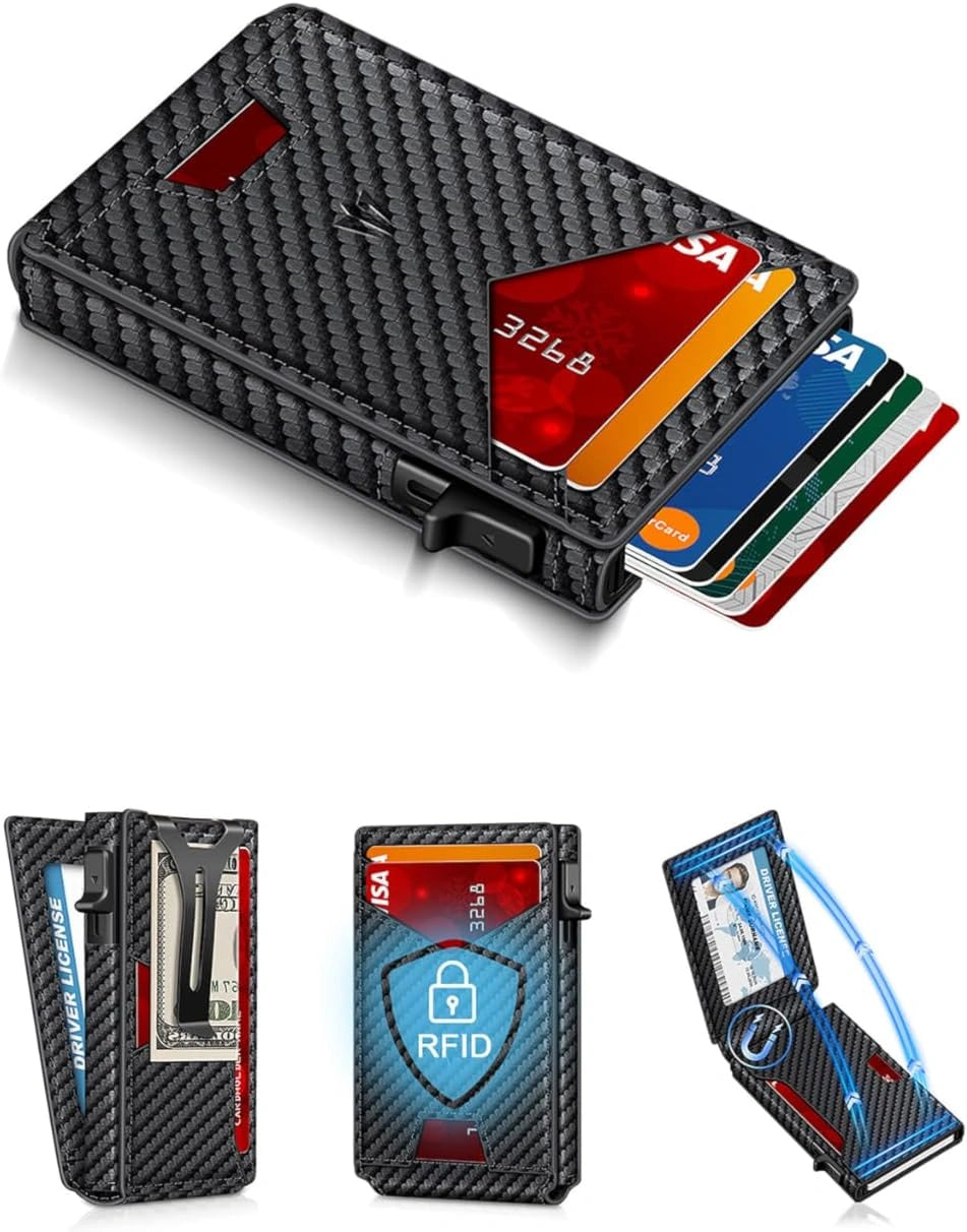 The Ultimate Pop-Up Slim Wallet:Bulky Pockets Are Officially Dead