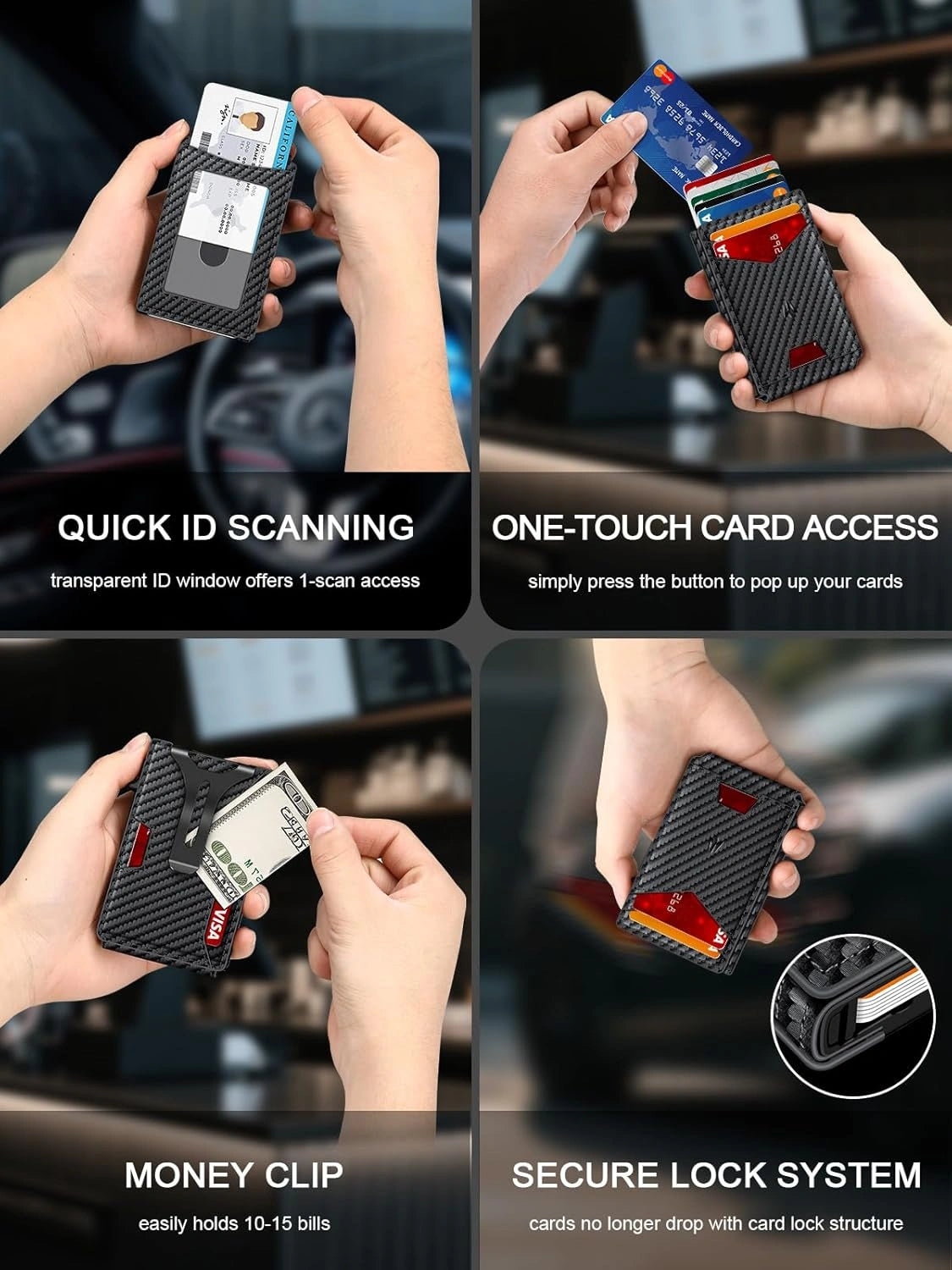 The Ultimate Pop-Up Slim Wallet:Bulky Pockets Are Officially Dead