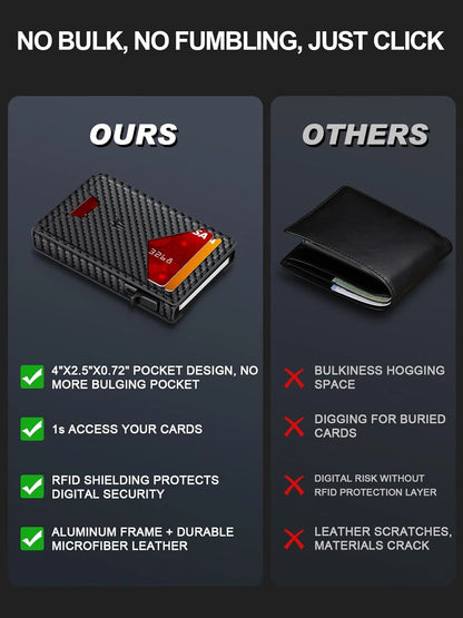 The Ultimate Pop-Up Slim Wallet:Bulky Pockets Are Officially Dead