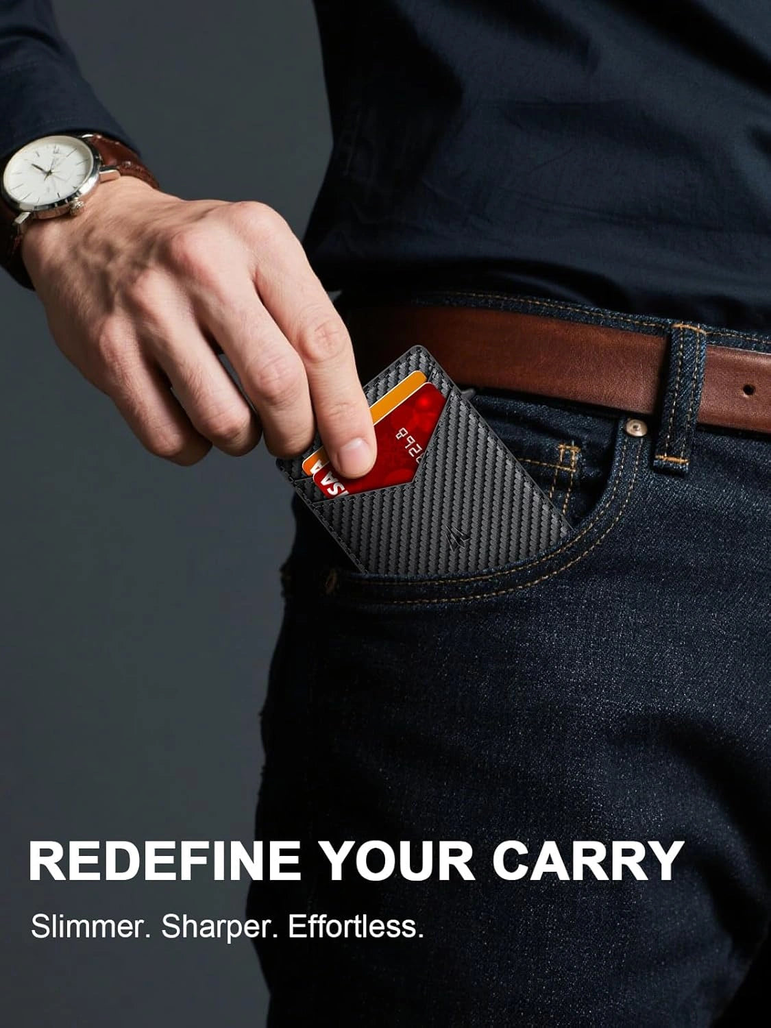 The Ultimate Pop-Up Slim Wallet:Bulky Pockets Are Officially Dead
