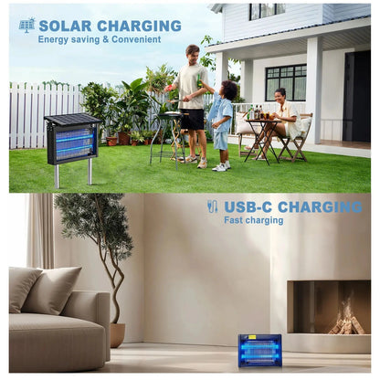 Instant Out-Door Mosquito Shield -Solar Powered