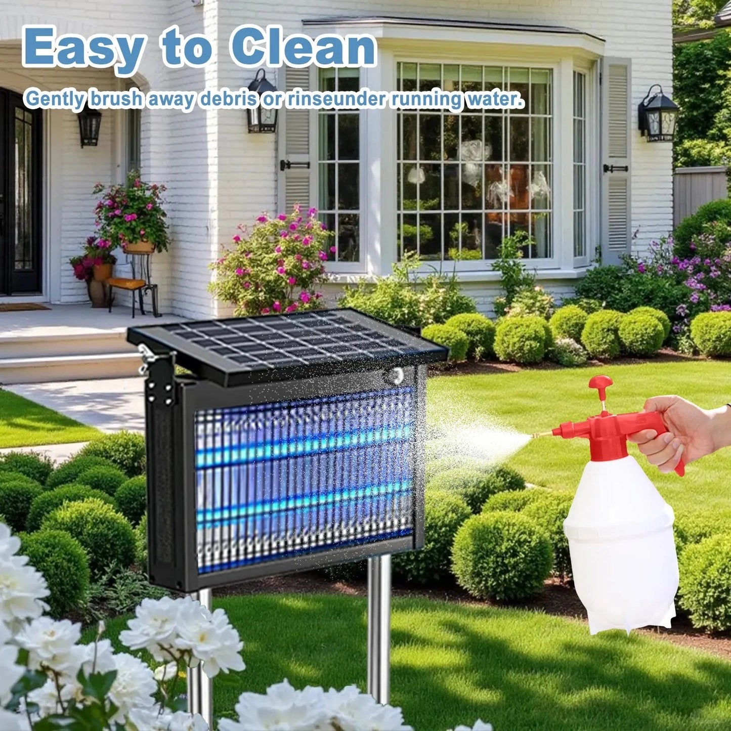Instant Out-Door Mosquito Shield -Solar Powered