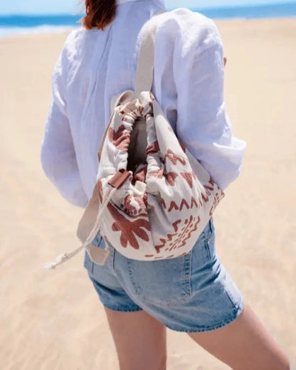 2-in-1 Beach Bag & XL Sand-FreeTowel