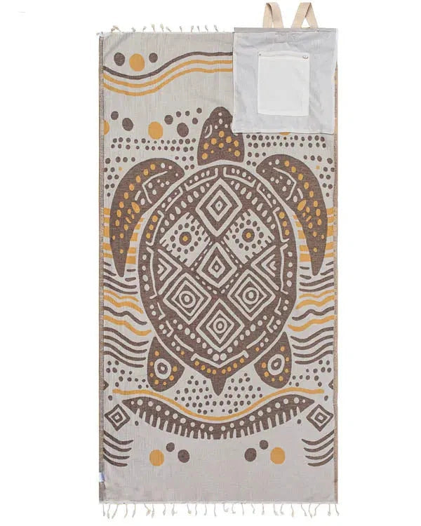 2-in-1 Beach Bag & XL Sand-FreeTowel